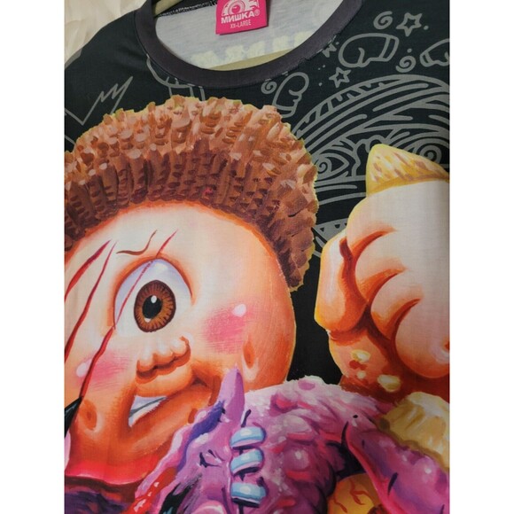 Rare!! Mishka Garbage Pail Kids VS Madballs GPK XXL Shirt EUC - Picture 2 of 4